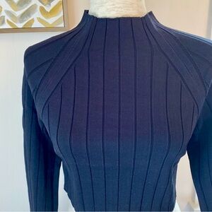 NWT House of Harlow 1960 ribbed cropped top